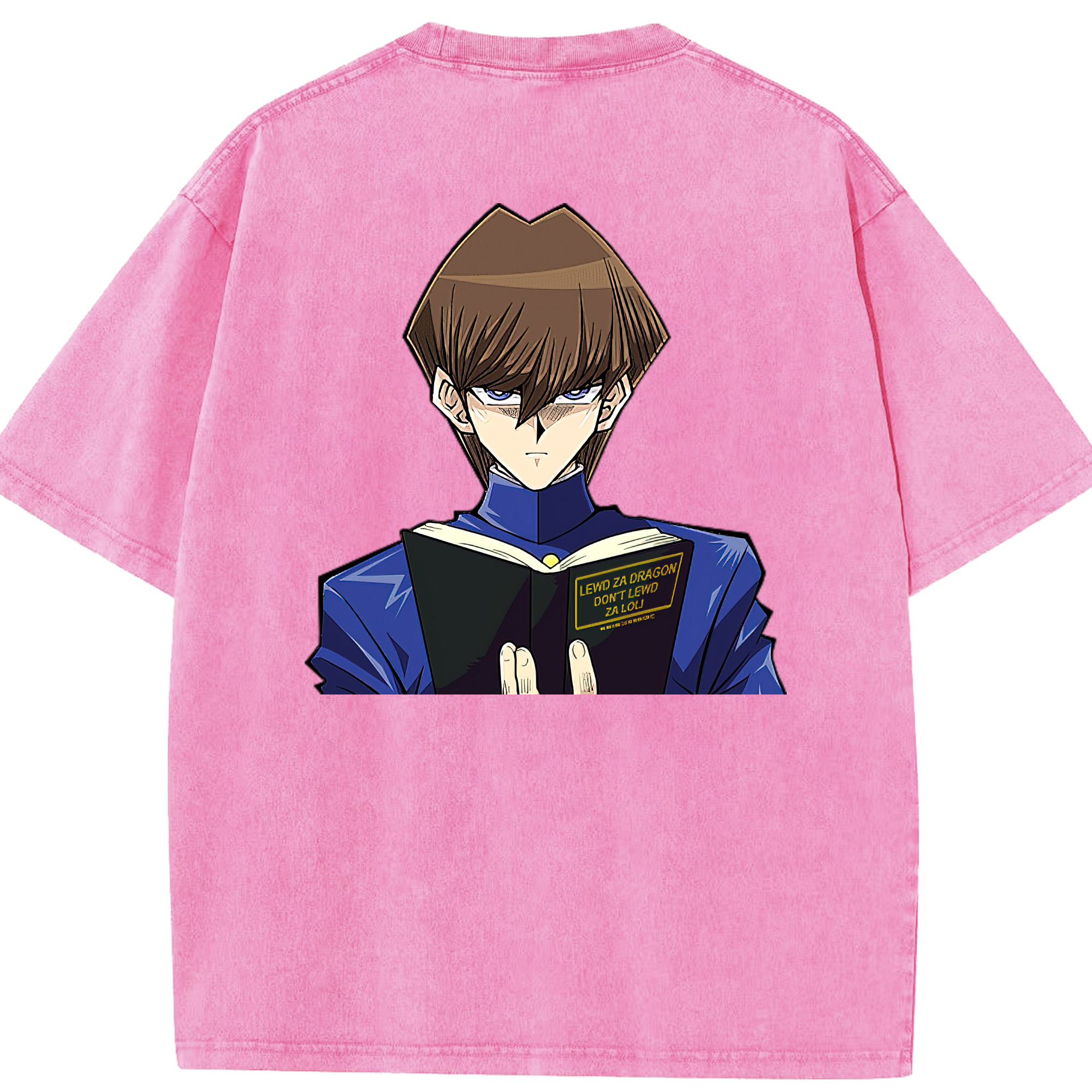 （画像用） 遊☆戯☆王 Yu-Gi-Oh! 綿100% ヴィンテージ風 半袖Tシャツ（背面プリント）